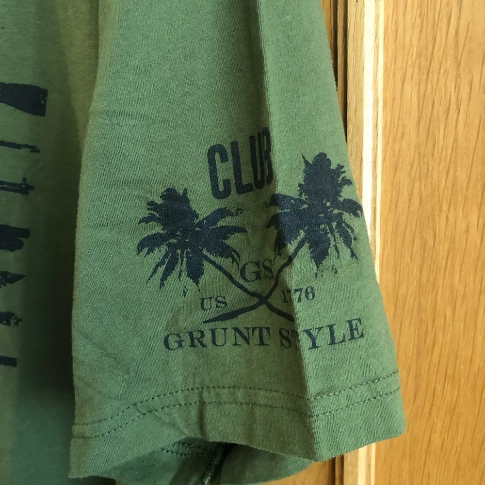 Grunt Style Defend By Any Means Graphic T-Shirt Size XXXL 3XL - Picture 4 of 6